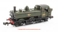 371-987A Graham Farish GWR 64XX Pannier Tank number 6408 - BR Lined Green with Late Crest